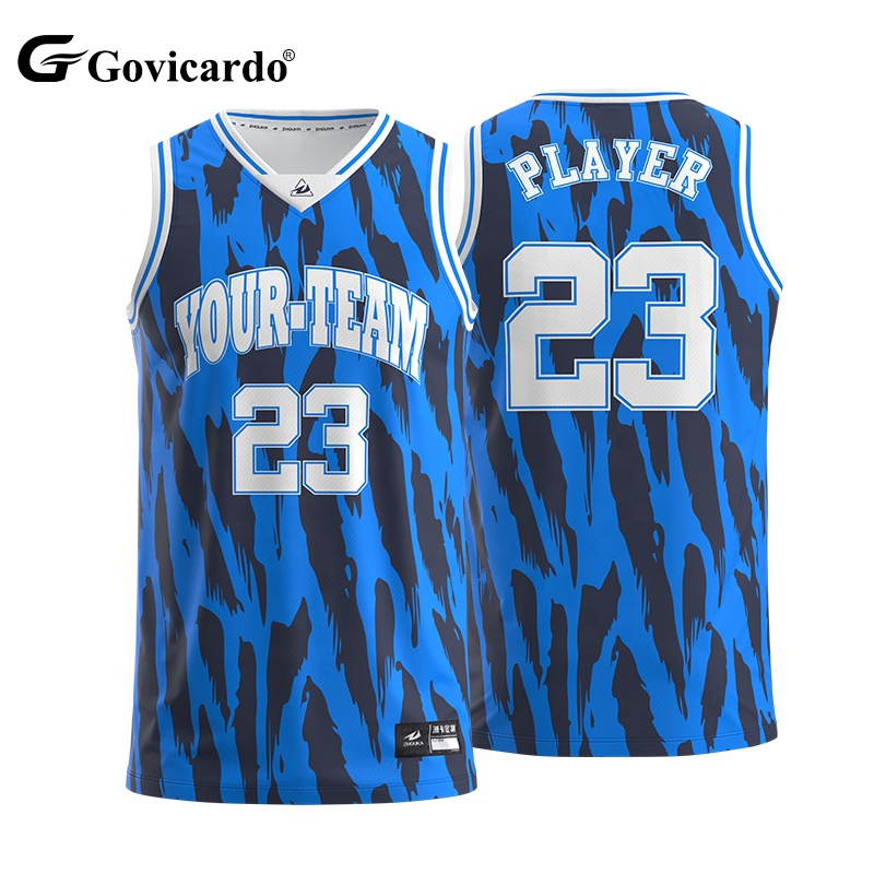 Custom Fashion Street Style Basketball Wear Jersey Shirt Sublimation Printed Embroidery Logo Basketball Singlet Uniform Clothing
