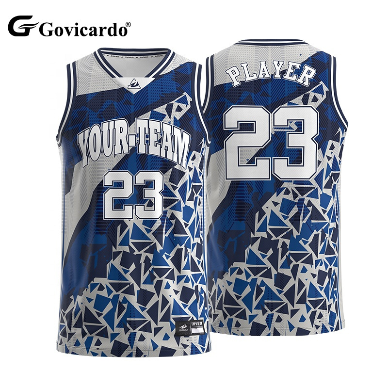 Custom Sublimation Basketball Singlet Basketball Wear Uniforms Shirt Men'S Polyester Quick Dry Mesh Basketball Jerseys Tops