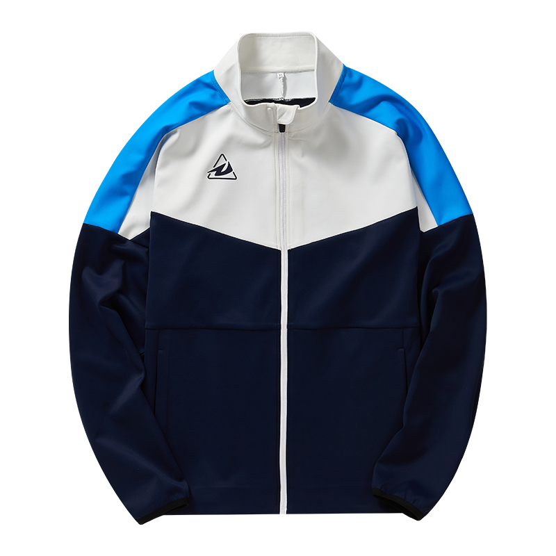 Custom Men's Zipper Casual Sports Jacket Spring Autumn Collection Lightweight Breathable Polyester Long Sleeves Track Active