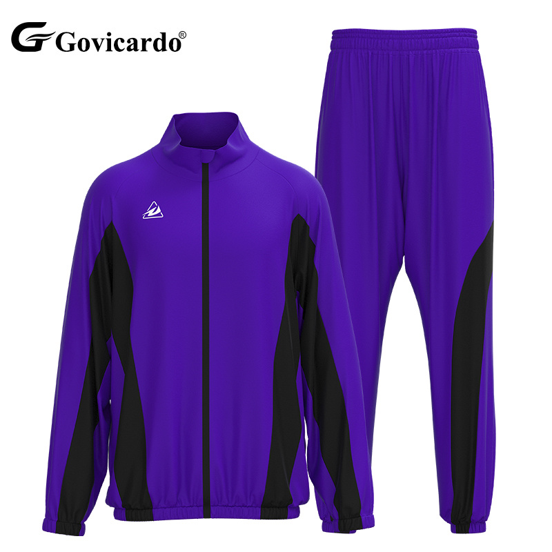 Factory Price High Quality Unisex Custom Nylon Windbreaker Tracksuit 100% Waterproof Breathable Printed Two Piece Set for Men