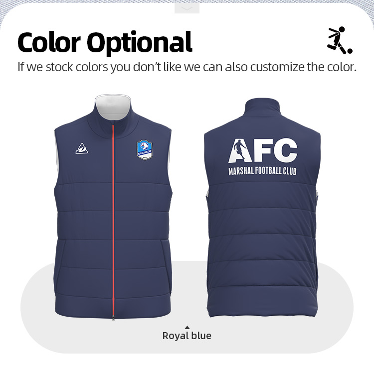 Custom Keep Warm Sleeveless Soft and Thick Cotton-filled Winter Jacket Vest Men Coats@详情6.jpg