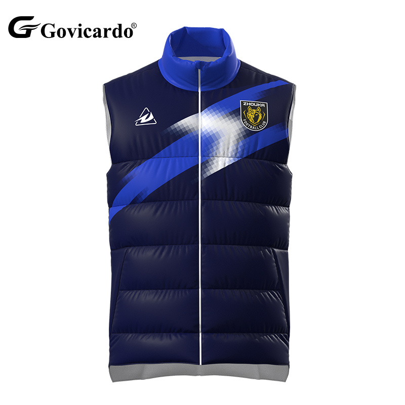 Winter Outdoor Football Down Cotton Vest Warm and Waterproof