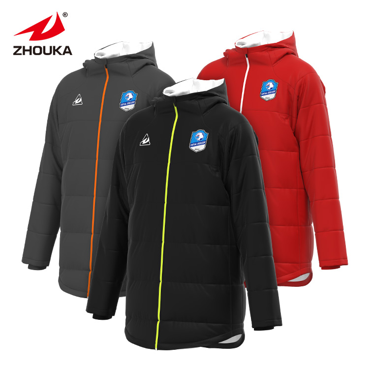 Latest Male Winter Warm Cotton Padded Jackets for Sportswear Low MOQ Custom Logo Men Water Resistance Long Sleeve Coats