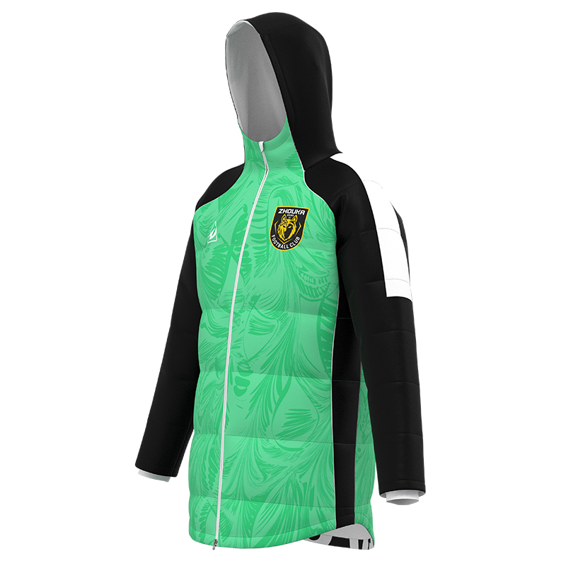 Windproof and Warm Design in Winter Thick Down Puffer Coat H